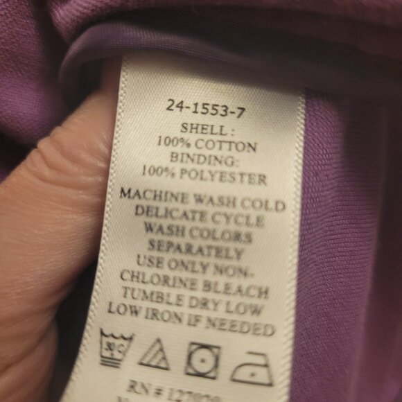 Chadwicks Velvet Blazer/Jacket in Lilac EUC - Picture 4 of 6